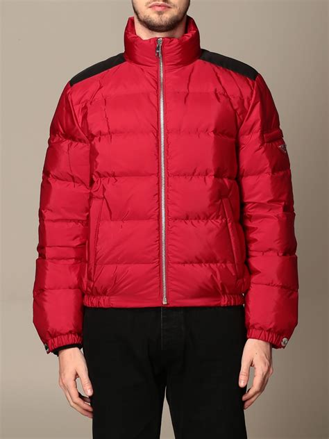 prada jacket red|Prada jacket men denim.